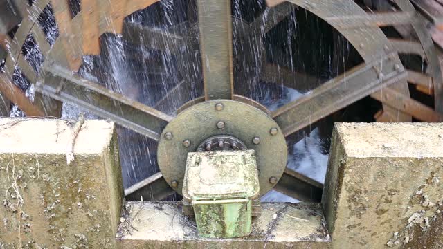 Mill wheel mill water wheel