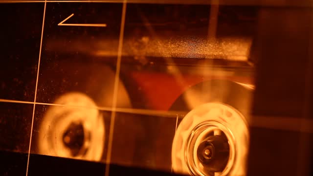Magnetic tape cassette storage