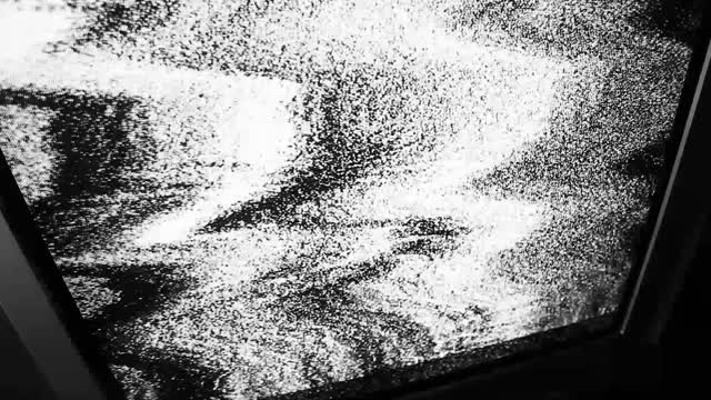 Tv broadcasting white noise