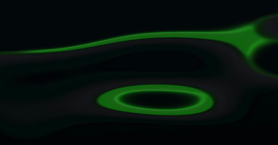 Oil film wave motion light reflection