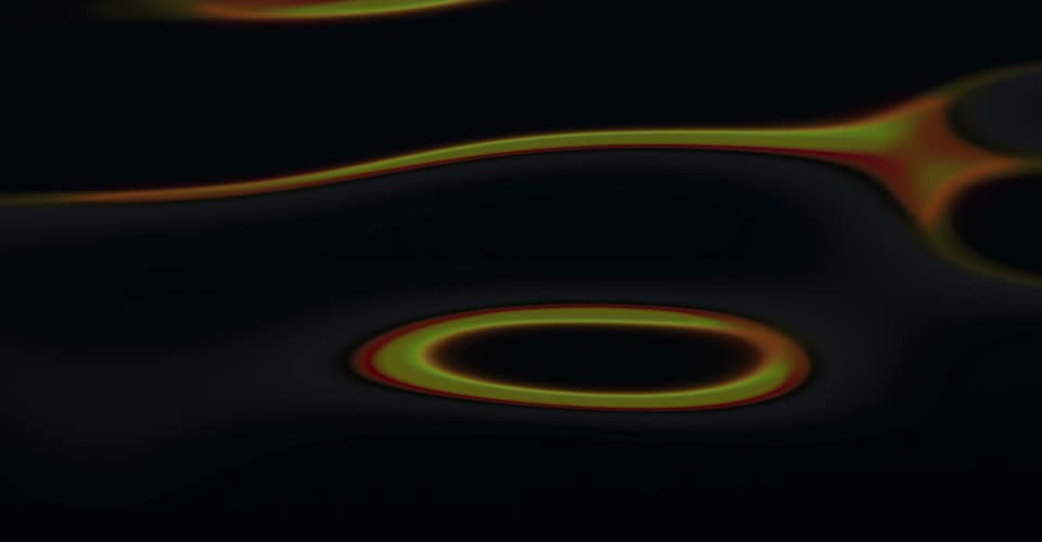 Oil film wave motion light reflection