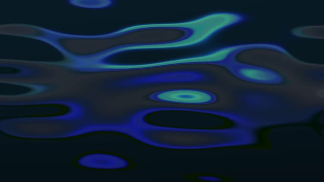 Oil film wave motion light reflection