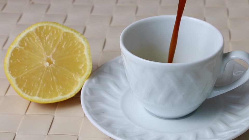 Coffee cup breakfast