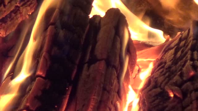 Fire flame bonfire