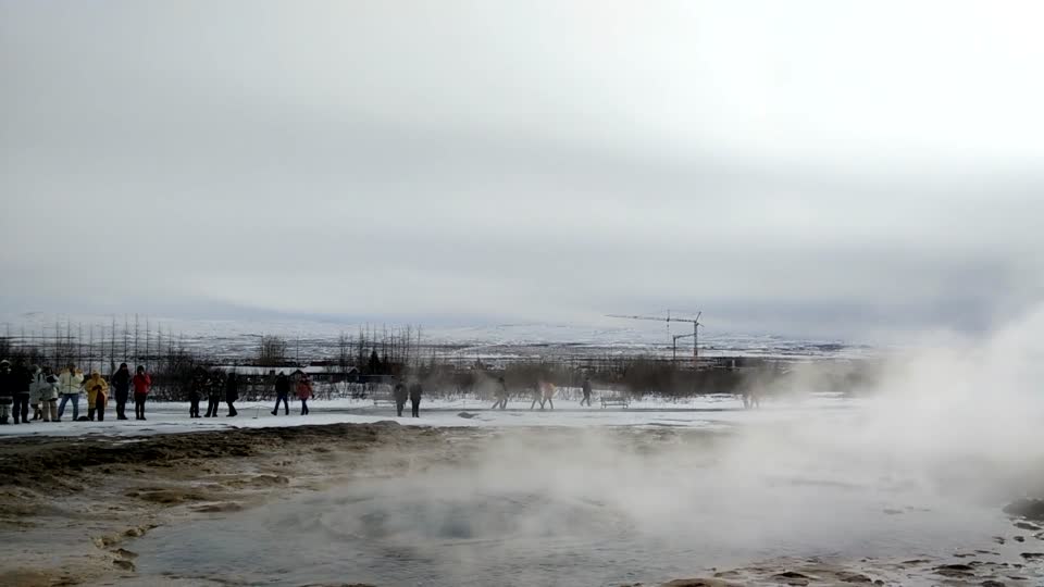 Geyser iceland water