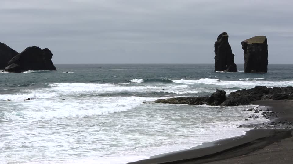 Rock formation coast ocean