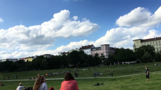 Park outdoors people