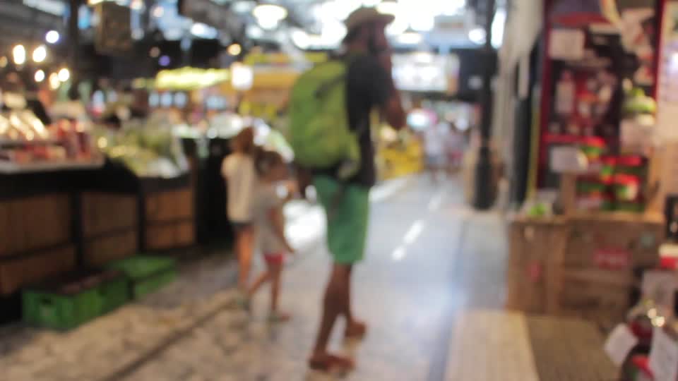 Indoor market vegetable market groceries