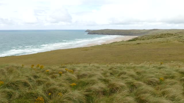 Penhale sands perranporth cornwall