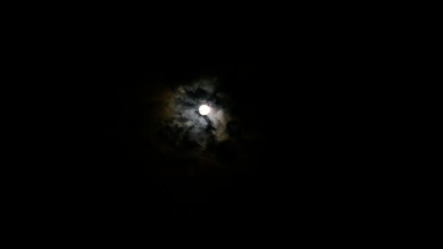 Moon night sky