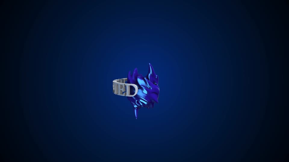 Twisted abstract spiral