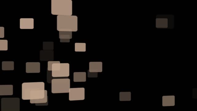 Graphic rectangles move