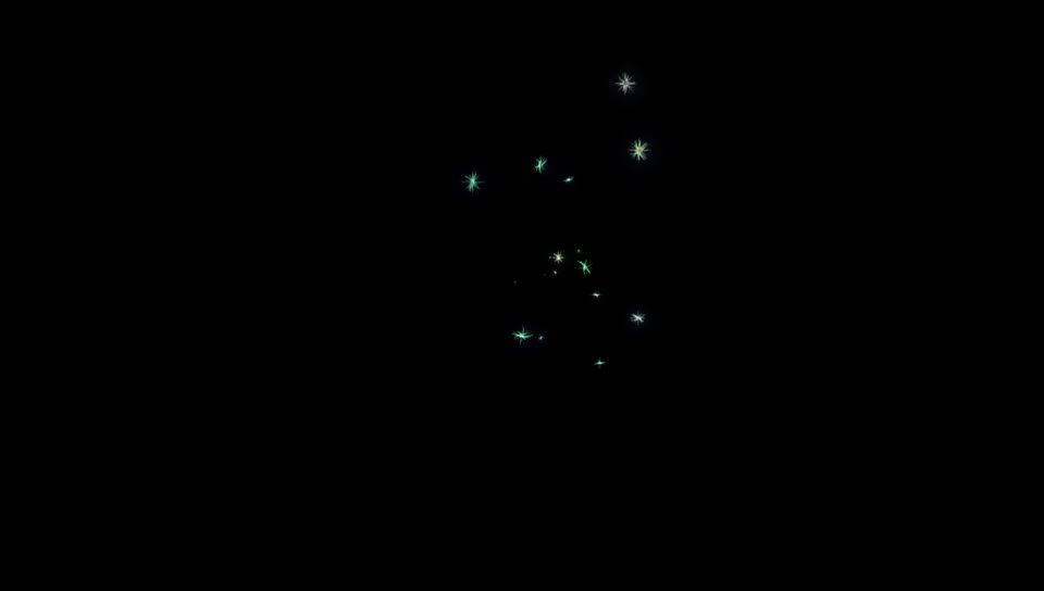 Stars star rain flicker