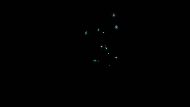 Stars star rain flicker