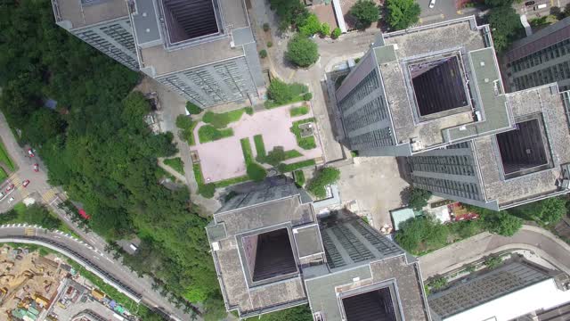 Building rooftop city