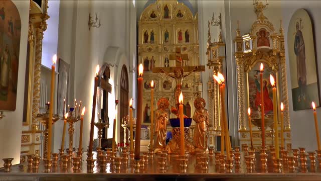 Temple jesus candles