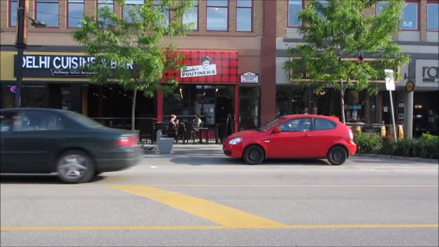 Street cars small city