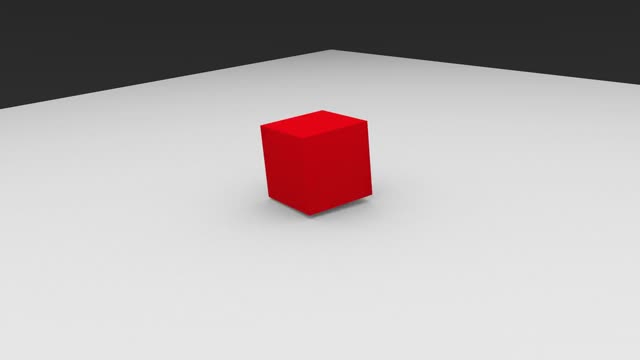 Dice fall 3d