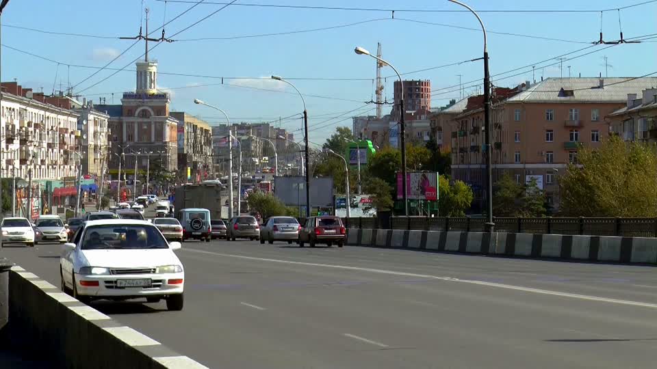 Siberia omsk bridge