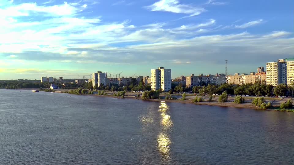 Russia siberia irtysh river