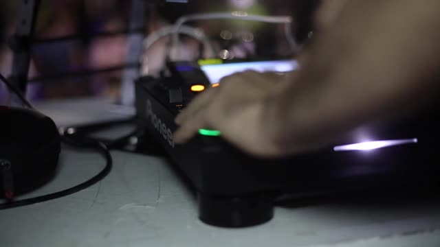 Nightclub party console