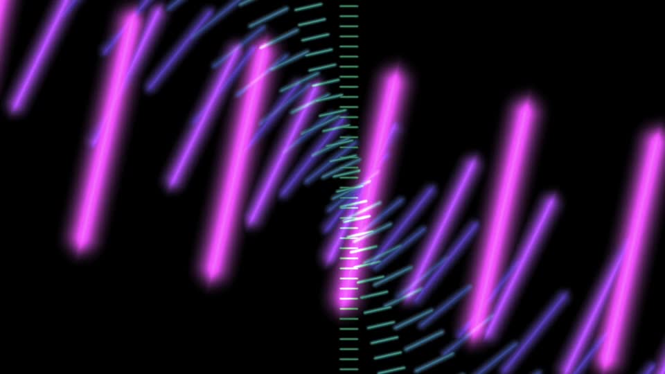 Abstract sound spectrum