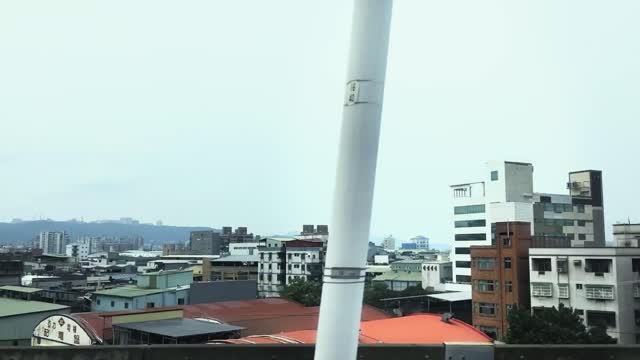 High-speed rail driving in the car