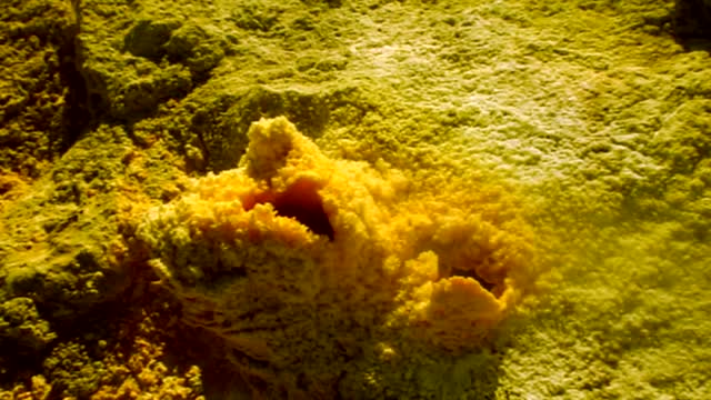 Geothermal sulfur poisonous