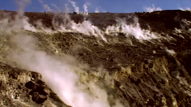 Mountain nature volcano