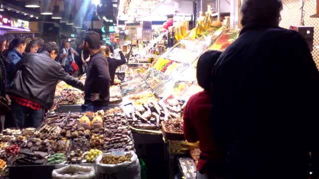 Market barcelona food