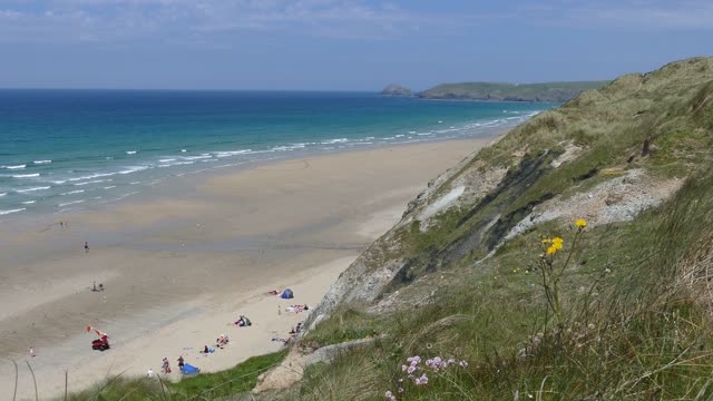 Cornwall perranporth coast