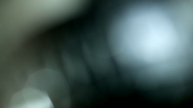 Bokeh light blue