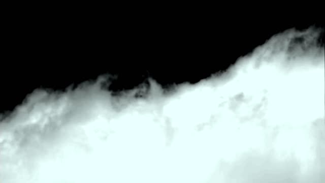 Clouds smoke wind