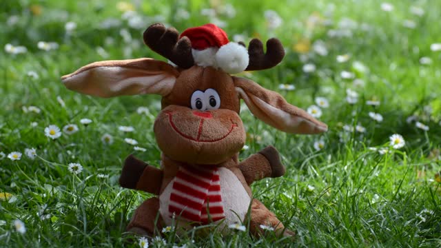 Reindeer christmas moose