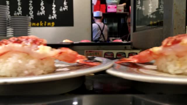 Running sushi sushi japanese food