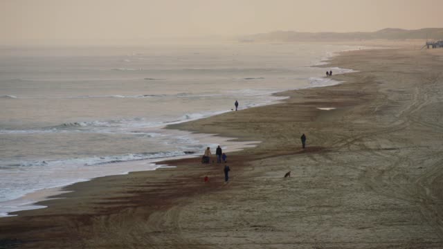 Beach sandy shoreline