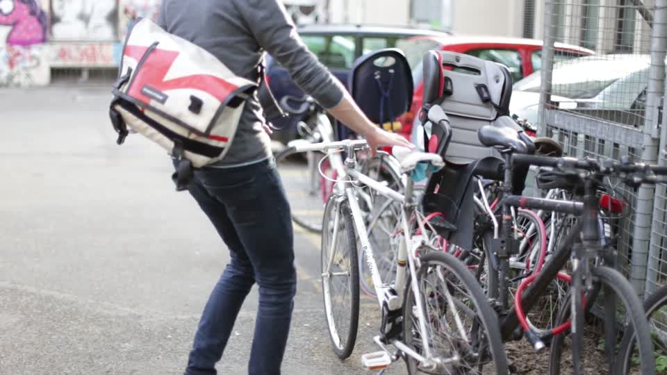 Cyclist bicycle urban