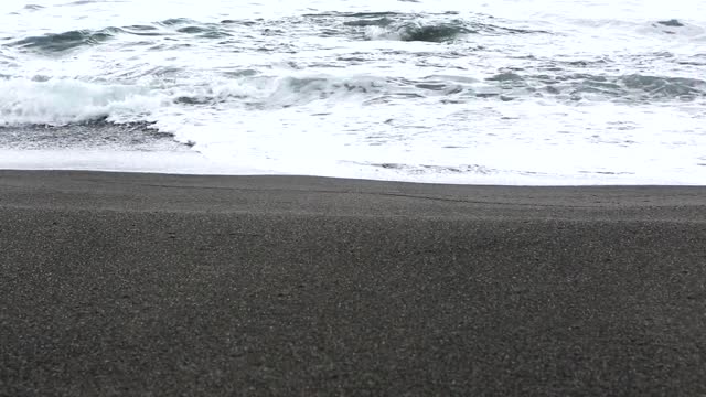 Beach shore waves