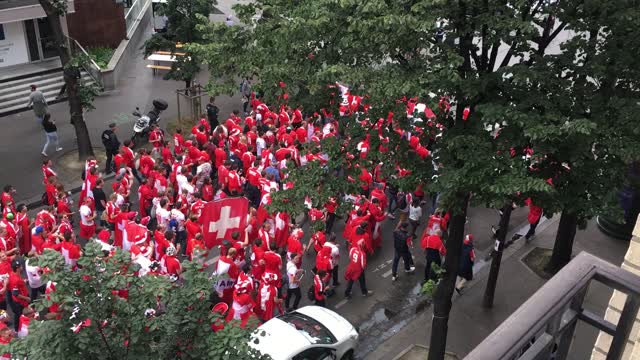 Euro 2016 supporters swiss