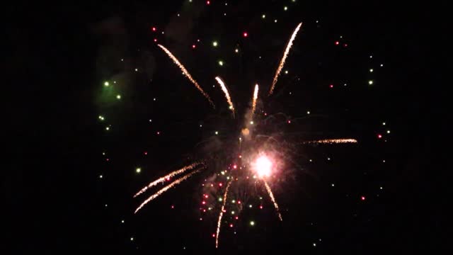 Fireworks celebration new year
