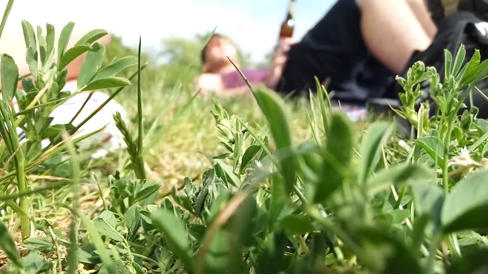 Man relaxation smartphone