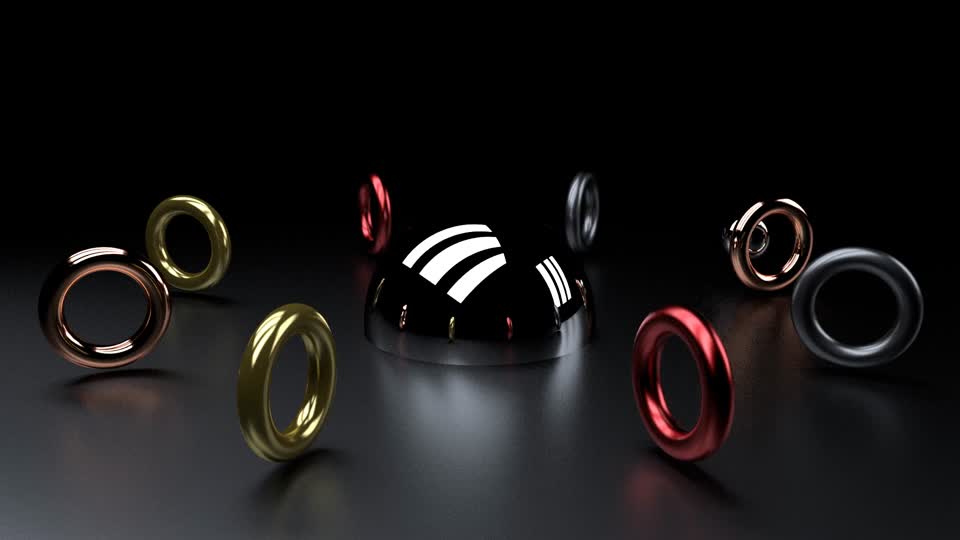 Bullet ring reflection