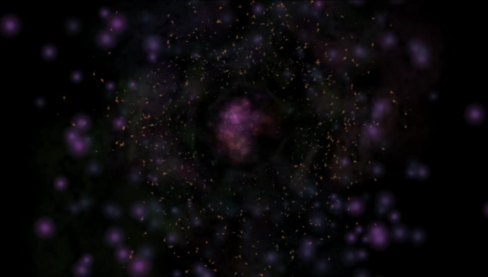 Galaxy space acceleration