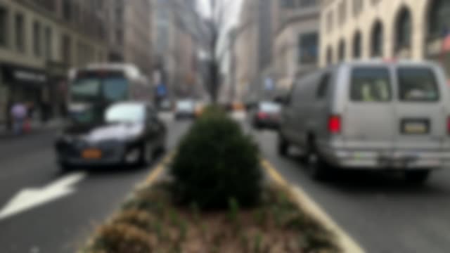 Traffic street blur