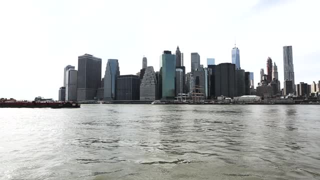 New york river ship