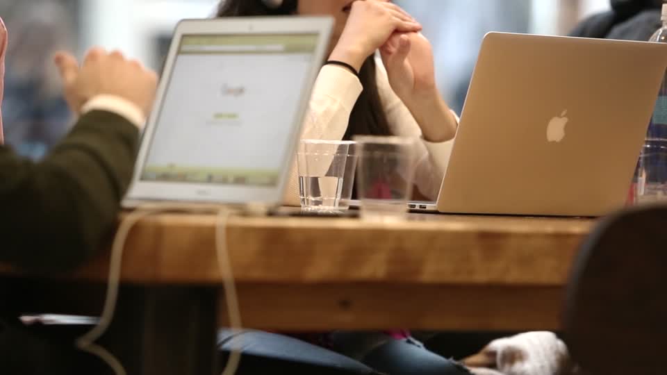 Work space meeting startup