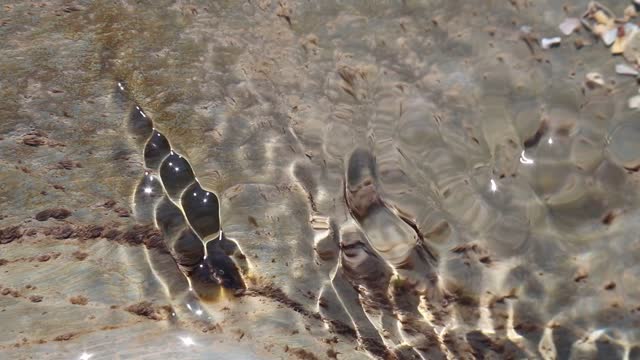 Water stream rocks