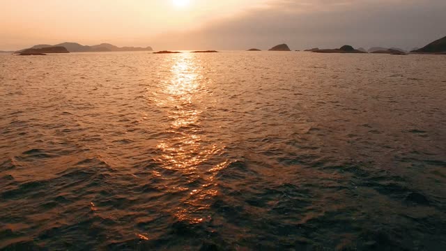 Sea sunrise sunset