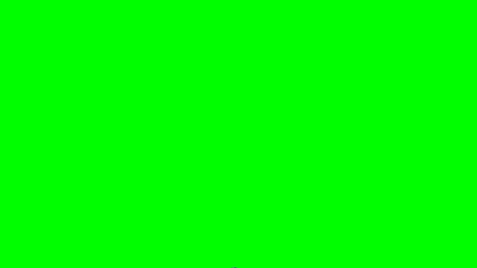 Hot air balloon next scene green background