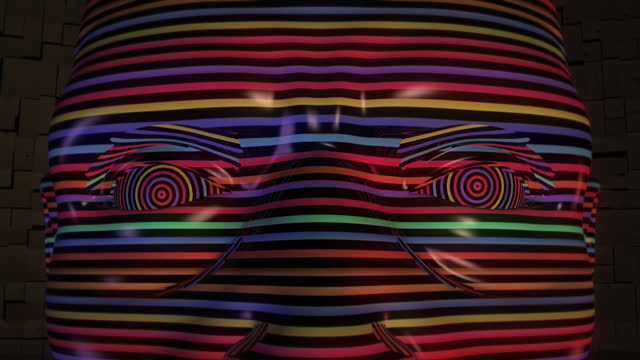 Psychedelic funky digital